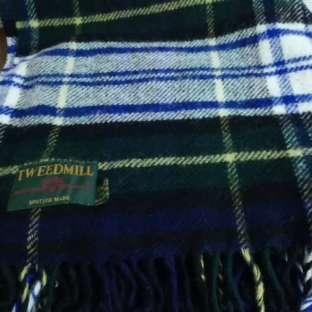 TWEEDMILL(ツイードミル)のツイードミル　tweedmill 大判ストール　膝掛け レディースのファッション小物(ストール/パシュミナ)の商品写真