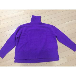 ルシェルブルー(LE CIEL BLEU)の【ルシェルブルー】未使用 turtle neckboil knit(ニット/セーター)