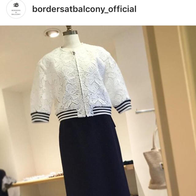 新品♡borders at balcony レースブルゾン 1