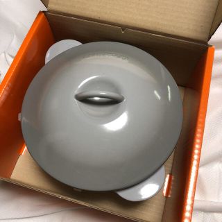 ルクルーゼ(LE CREUSET)のルクルーゼ    ミストグレイ  鍋  センセーション(鍋/フライパン)