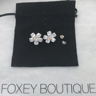 FOXEY♡お花 ピアスとネックレス