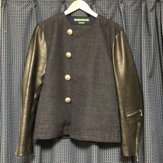 サスクワッチファブリックス(SASQUATCHfabrix.)のsasquatchfabrix 16aw ライダースジャケット(ライダースジャケット)