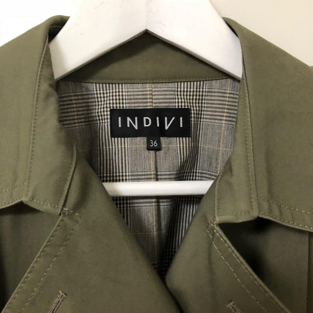 INDIVI(インディヴィ)のINDIVI  インディヴィ トレンチコート  レディースのジャケット/アウター(トレンチコート)の商品写真