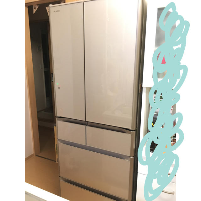 日立 冷蔵庫 R-G4800E - 生活家電 日立 冷蔵庫 R-G4800E - 生活家電