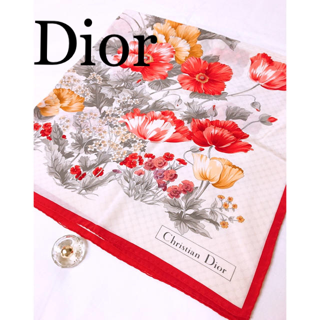 Christian Dior(クリスチャンディオール)のディオールのスカーフ☆ストール(^-^)♪ レディースのファッション小物(バンダナ/スカーフ)の商品写真