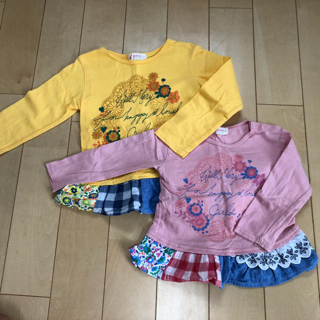 MARKEY'S(マーキーズ)のsakasami様専用★お揃いロンTセット キッズ/ベビー/マタニティのキッズ服女の子用(90cm~)(Tシャツ/カットソー)の商品写真