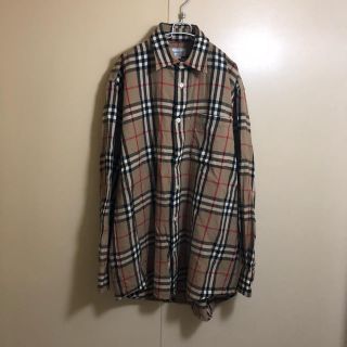 バーバリー(BURBERRY)の良品 90s old Burberrys ノバチェック シャツ Ｍ(シャツ)