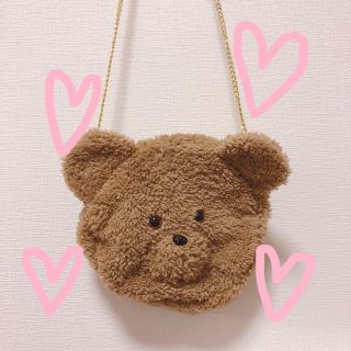 メリージェニー(merry jenny)のくまポシェット(ᵔᴥᵔ) 最終値下げ ¥3.000→¥2.800(ショルダーバッグ)