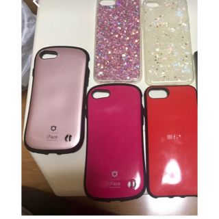 iphone7 8 ケース 5点セット(iPhoneケース)