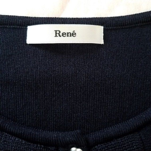 René(ルネ)のRene ルネ　カーディガン　34 レディースのトップス(カーディガン)の商品写真