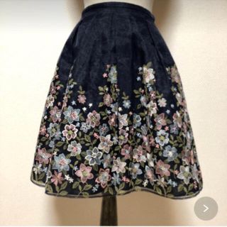 トッカ(TOCCA)のTOCCA SAFINIA スカート サイズ0(ひざ丈スカート)