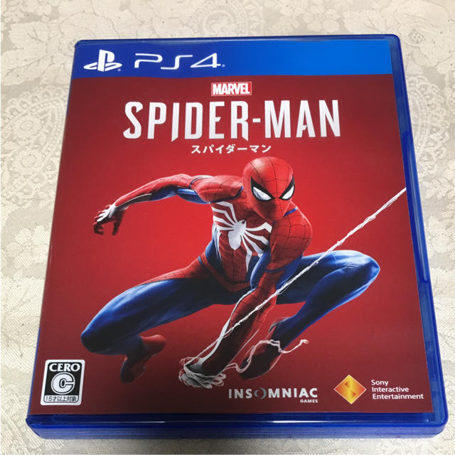 PlayStation4(プレイステーション4)のスパイダーマン エンタメ/ホビーのゲームソフト/ゲーム機本体(家庭用ゲームソフト)の商品写真