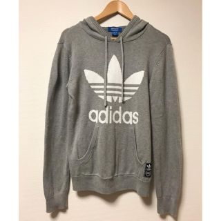 アディダス(adidas)のadidas ニットパーカー(ニット/セーター)