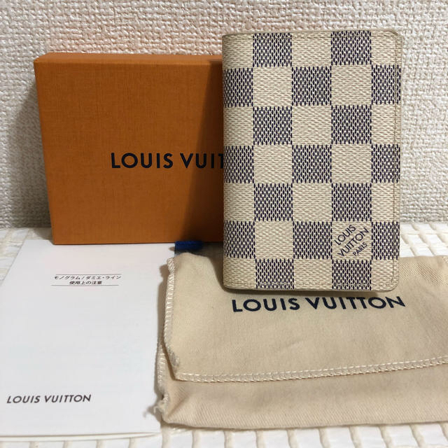 LOUIS VUITTON - 【美品】ルイヴィトン ダミエアズール カードケース