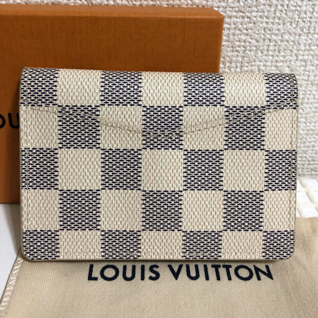 LOUIS VUITTON - 【美品】ルイヴィトン ダミエアズール カードケース