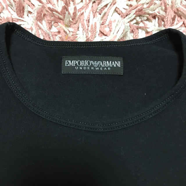 Emporio Armani(エンポリオアルマーニ)のエンポリオアルマーニ レディース ロンT レディースのトップス(Tシャツ(長袖/七分))の商品写真