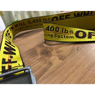 オフホワイト(OFF-WHITE)のoff white ベルト 110cm(ベルト)