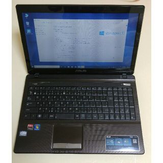 エイスース(ASUS)のASUS K53U(ノートPC)