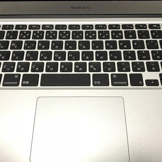 マック(Mac (Apple))のApple MacBook Air 13 Early 2015 充電回数80回(ノートPC)