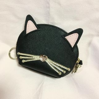 ケイトスペードニューヨーク(kate spade new york)のケイトスペード♡キャットキーケース♡ポーチ♡(キーケース)