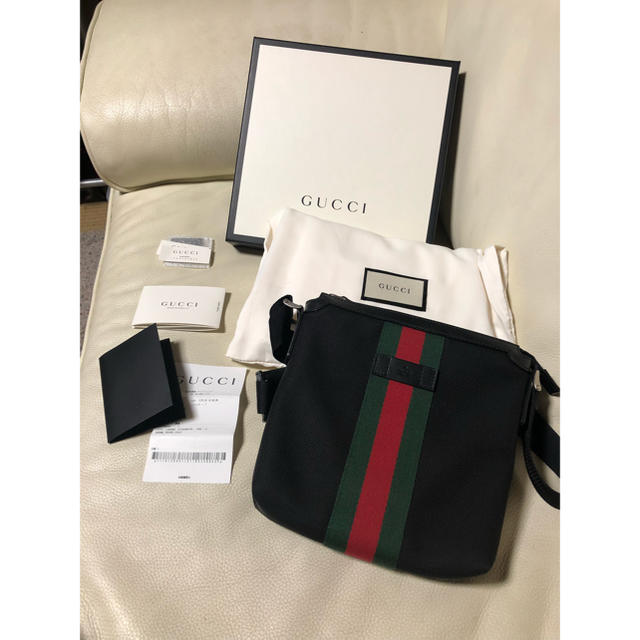 Gucci - なるさん専用 確実正規品 GUCCI メッセンジャーバッグ Sサイズ