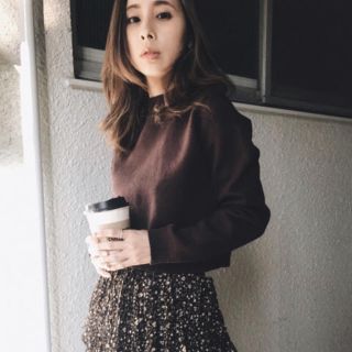 アメリヴィンテージ(Ameri VINTAGE)のAmeri  Vintage SHORT COLOR KNIT(ニット/セーター)