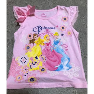 ディズニー(Disney)のディズニー ベル、オーロラ姫、シンデレラ、キッズ、ノースリーブトップス ３Ｔ(Tシャツ/カットソー)