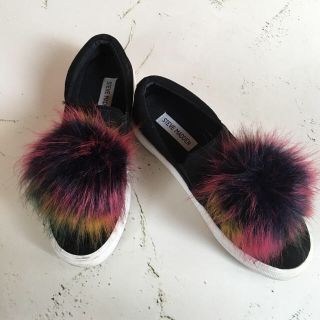 スティーブマデン(Steve Madden)のスティーブマデン ファースリッポン(スリッポン/モカシン)