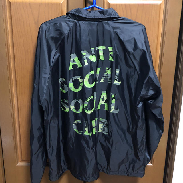 ANTI(アンチ)のanti social social club assc コーチジャケット M メンズのジャケット/アウター(ナイロンジャケット)の商品写真