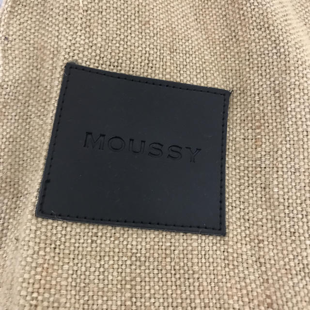 moussy(マウジー)のマウジー ノベルティ麻バック レディースのバッグ(トートバッグ)の商品写真