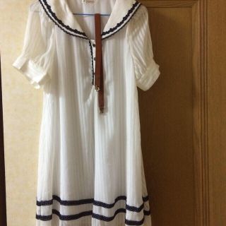 アクシーズファム(axes femme)のセーラー服風 ワンピース(ミニワンピース)