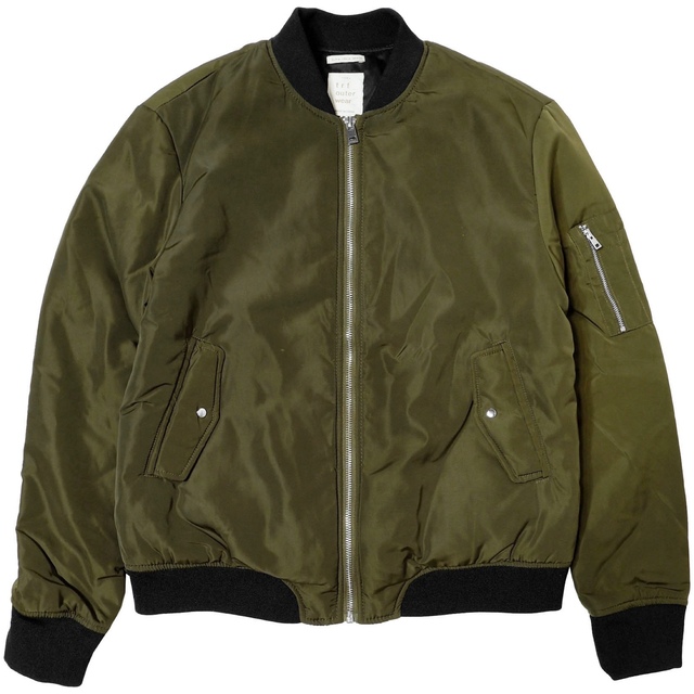 ★美品★16SS★ZARA★ザラ★MA-1★ボンバージャケット★M★カーキ★ ZARA サイズXXL MA-1 ボンバージャケット