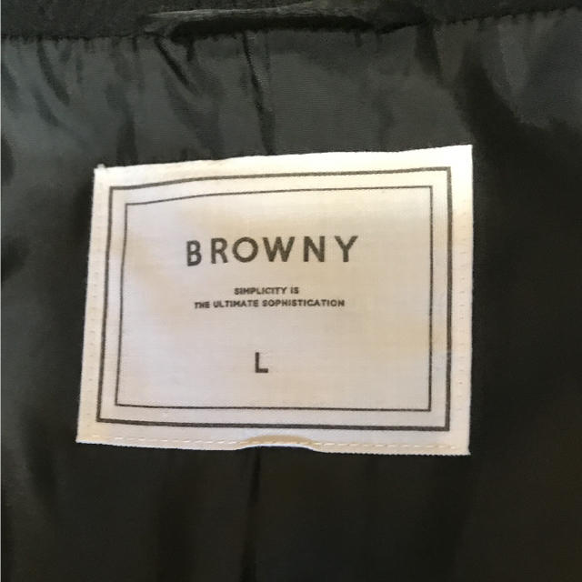 BROWNY(ブラウニー)のmen's チェスターコート ダブル メンズのジャケット/アウター(チェスターコート)の商品写真