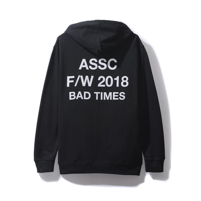 assc Bad Times Black Hoodie XL
