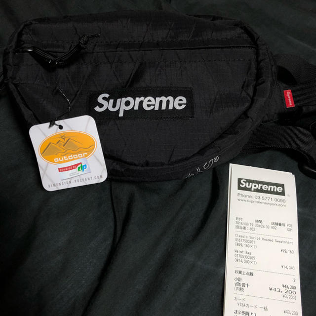 Supreme 18AW waist bag