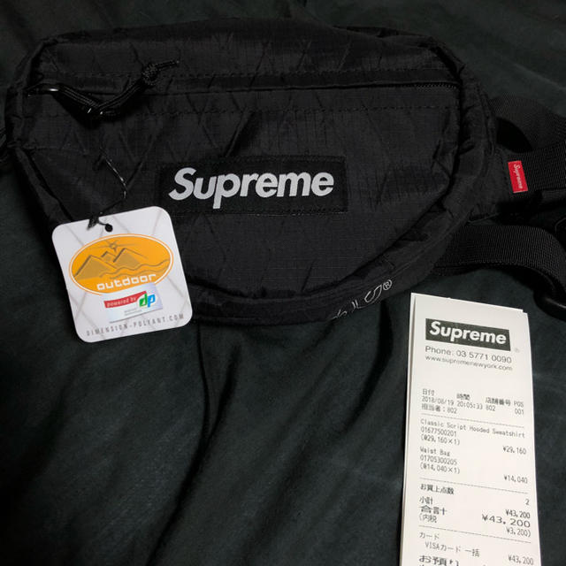 ボディーバッグSupreme 18AW waist bag