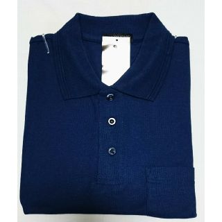 メンズ長袖ポロシャツ3Ｌ(XXL)鹿の子(ポロシャツ)