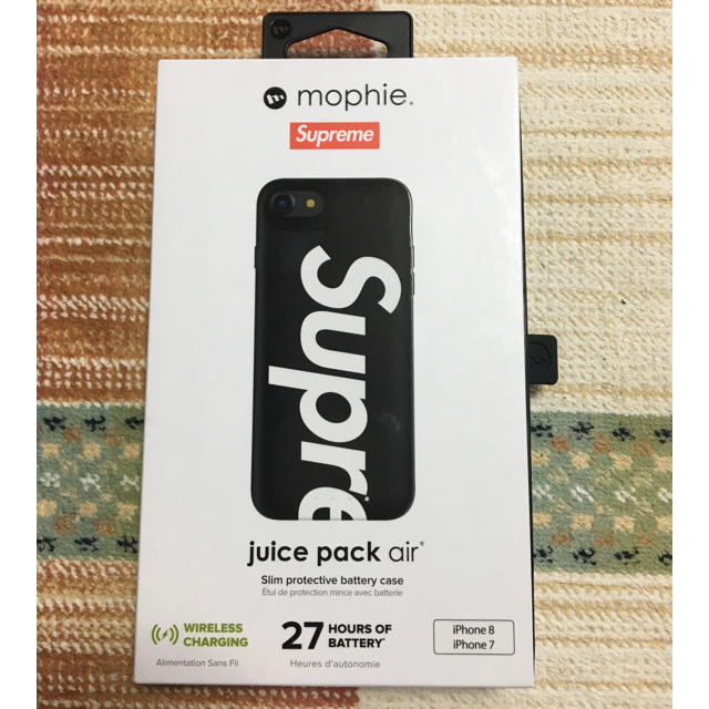 スマホ/家電/カメラsupreme mophie iPhone 7 8 Juice Pack Air