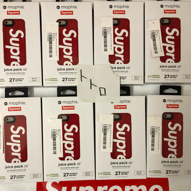 Supreme mophie iphone7/8 Juice Pack Air新品未使用付属品