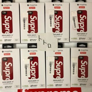 シュプリーム(Supreme)のSupreme® mophie® iPhone 8 Juice Pack Air(iPhoneケース)