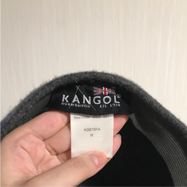 KANGOL(カンゴール)のカンゴール ハンチング 美品 Mサイズ メンズの帽子(ハンチング/ベレー帽)の商品写真