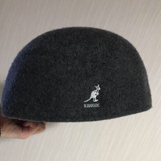 カンゴール(KANGOL)のカンゴール ハンチング 美品 Mサイズ(ハンチング/ベレー帽)