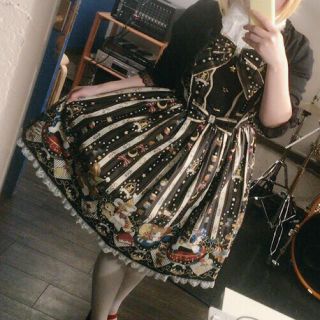 アンジェリックプリティー(Angelic Pretty)のトイハーモニー JSK&カチューシャ(ひざ丈ワンピース)