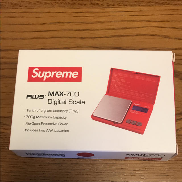 Supreme(シュプリーム)のsupreme digital scale スケール シュプリーム インテリア/住まい/日用品のキッチン/食器(調理道具/製菓道具)の商品写真