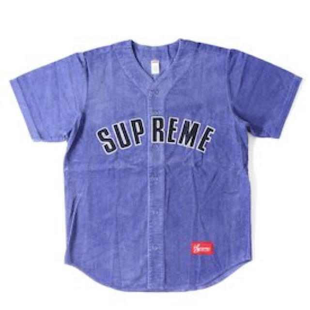 トップスsupreme baseball jersey L