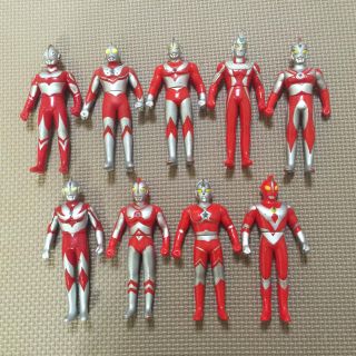 バンダイ(BANDAI)のウルトラマン ソフビ フィギュア 9体 約13cm(特撮)