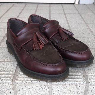 ドクターマーチン(Dr.Martens)のDr.Marten タッセルローファー ADRIAN ブラウン UK7(スリッポン/モカシン)