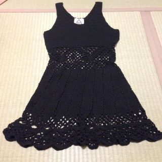 ユニフ(UNIF)のUNIFニットワンピース(ミニワンピース)