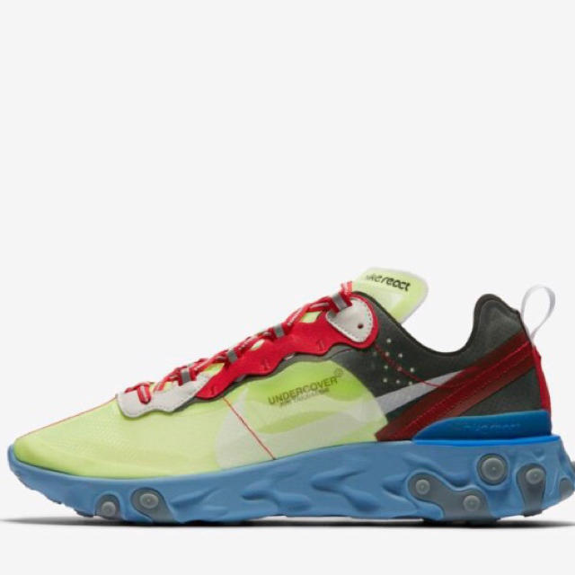 UNDERCOVER(アンダーカバー)のUNDERCOVER NIKE REACT ELEMENT 87 リアクト メンズの靴/シューズ(スニーカー)の商品写真