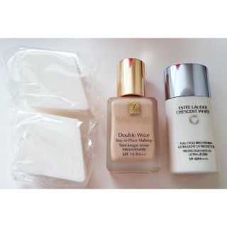 エスティローダー(Estee Lauder)のにゃんこ様専用  エスティローダー♡ファンデ下地スポンジセット(ファンデーション)